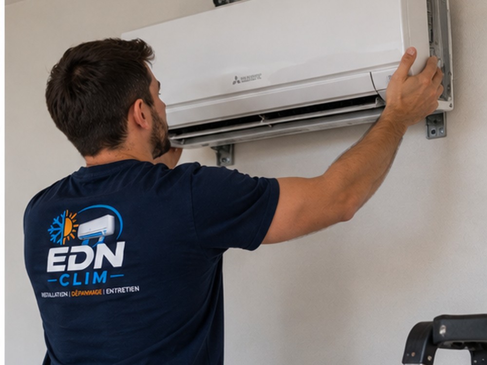 Installation d'une climatisation par EDN CLIM